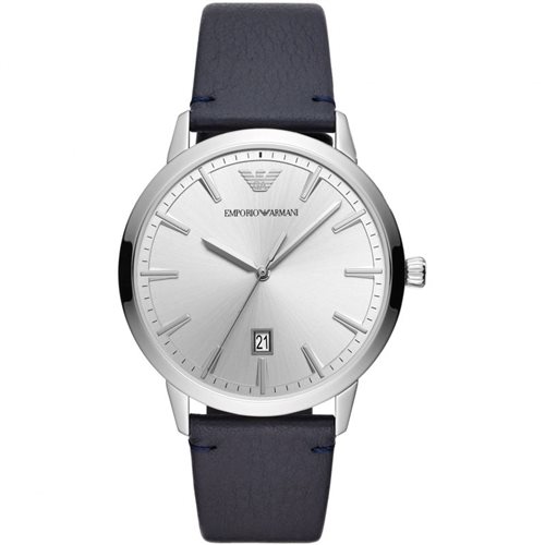 Emporio armani watch on sale stainless steel back